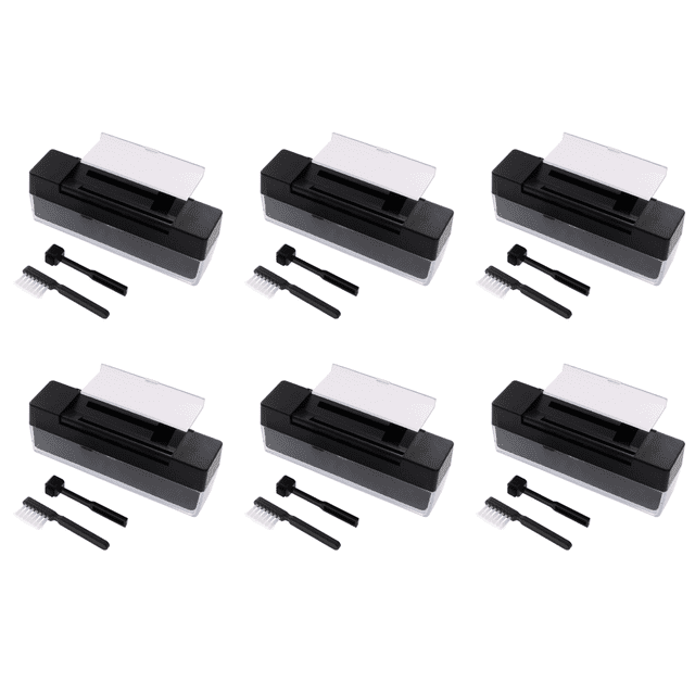 Limpiador Discos Vinilo Cepillo Limpieza Eliminador Polvo para Kits Tocadiscos 3 Uds.