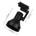 thumbnail image 2 of KALLORY Iron Light Lamp Shade Track Lighting Fixture Residential Use 1Set, 2 of 6