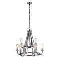 thumbnail image 3 of 50329-FBBNK Craftmade Lighting Randolph - 9 Light Chandelier In Transitional/Modern and Contemporary Style-27 Inches Tall and 26 Inches Wide-Flat, 3 of 3