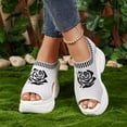 thumbnail image 2 of Aihuaihua Women's Fashion Platform Sandals Breathable Mesh Summer Casual Footwear Comfortable Elegant Design, 2 of 6