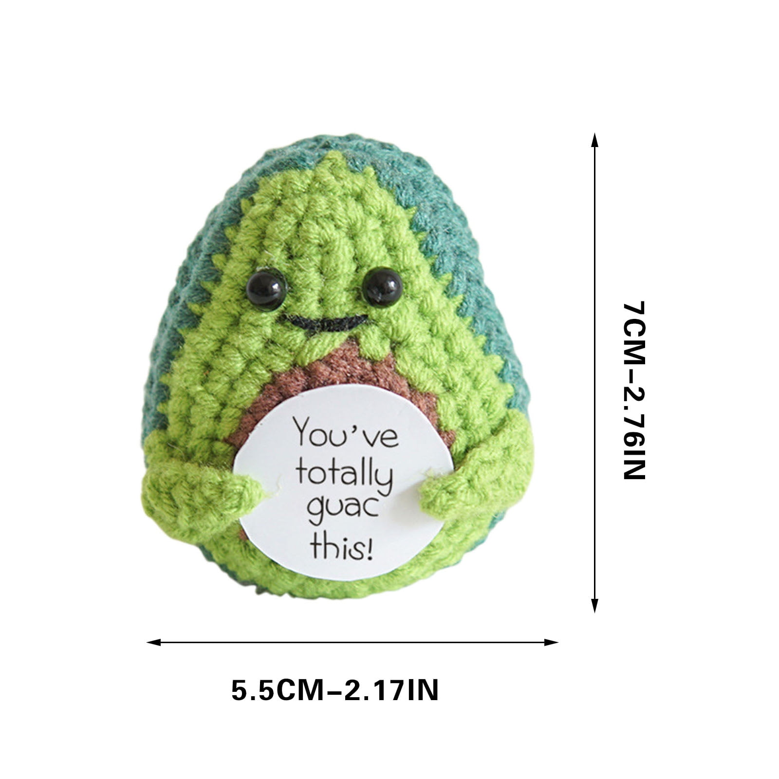 HandmadeCrochetUnion + Emotional Support Pickle Crochet Kit