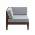 thumbnail image 3 of Linon Summerlyn Contemporary Corner Chair With Walnut Finish OD291WAL01U, 3 of 9