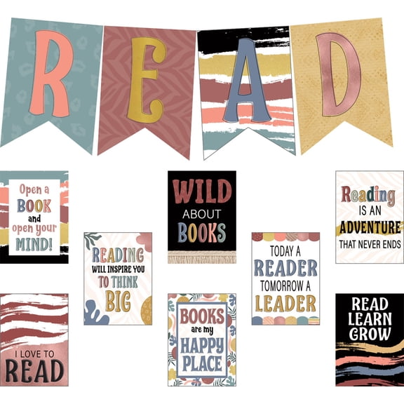 Wonderfully Wild Read Bulletin Board Set By Teacher Created Resources