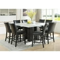 thumbnail image 2 of Steve Silver Camila Black Faux Leather Counter Chair, 2 of 7