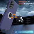 thumbnail image 3 of Galaxy A23 5G Case, Samsung Galaxy A23 5G Case with HD Screen Protector, Shockproof Samsung A23 Case with 360° Magnetic Ring Holder Kickstand Phone Case for Samsung A23 5G Blue, 3 of 14
