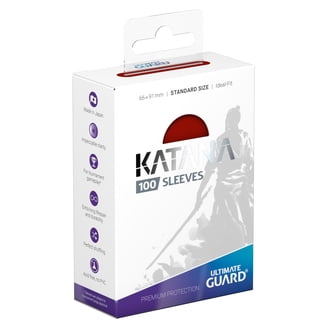 Ultimate Guard, Card Sleeves, Standard Size 66 x 91mm, 100ct Black