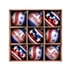 thumbnail image 2 of Juego de 9 bolas decorativas galvanizadas de 6 cm, color rojo, blanco y azul, para el Día de la Independencia | Decoración patriótica para fiestas del 4 de julio, de plástico, pintadas a mano,, 2 of 5