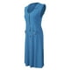thumbnail image 3 of Vestido de lino de algodón de verano para mujer Vestido sin mangas de bolsillo con cuello en V de MABOTO Vestido de lino de algodón, 3 of 7