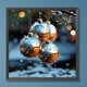 thumbnail image 3 of Pintura de diamante 5D DIY, taladro redondo completo, Kit de escena de nieve de invierno, decoración del hogar, 30x30cm, 3 of 9
