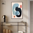 thumbnail image 3 of Modern Earbuds Contemporary Abstract Shapes Trendy Canvas Wall Art by Art Remedy, Black Floater Frame, 24"x36", 3 of 7