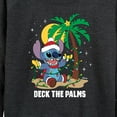 thumbnail image 3 of Lilo & Stitch - Deck The Palms - Women's Lightweight French Terry Long Sleeve Shirt, 3 of 5