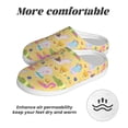 thumbnail image 6 of Lsque Summer Animals Pattern Womens Comfort Cotton on Scuff With Memory Foam and Anti-skid Sole Slipper-46/47, 6 of 7