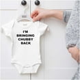 thumbnail image 5 of Im Bringing Chubby Back Adorable Romper Boys or Girls Infant Baby Brisco Brands 18M, 5 of 6
