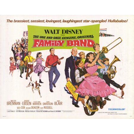 The One and Only, Genuine, Original Family Band Movie Poster (11 x 14