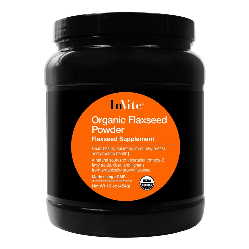 InVite Health Organic Flax Seed Powder