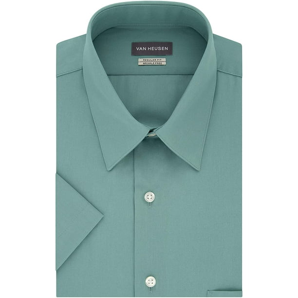 Van heusen top green dress shirt