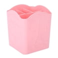 thumbnail image 4 of Caja de almacenamiento para artículos de papelería, cosméticos y herramientas de manicura con diseño de la Torre Eiffel en color rosa, 4 of 14