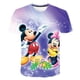 thumbnail image 2 of Camiseta con estampado 3D de Mickey Mouse Harajuku para niños, ropa para niños, sudadera de manga corta, camiseta de dibujos animados para niños, Mickey, 4T Gao Jinjia LED, 2 of 2