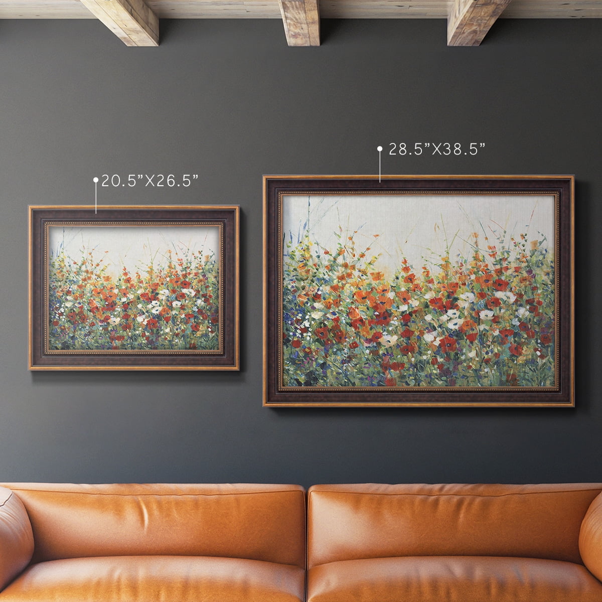 Garden in Bloom I Premium Framed Canvas- Ready to Hang