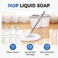 thumbnail image 2 of Brazilian Waves Mop Soap 900ML – Long-Lasting Tropical Fragrance, Multi-Surface Floor & Counter Cleaner, Streak-Free Shine for Hardwood, Tile, Laminate & Stone,Mop Soap for Floor Cleaning(1pc), 2 of 6