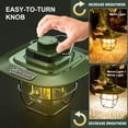 thumbnail image 3 of Camping Vintage LED LED CAMPING LANTERNA RESTENTE DE AGUA C LÁMPARA DE LUZ DE CAMPAMENTO RECARGABLE PARA ALUMINIO DE SENTERISMO AL AIRE LIBRE PATIO DE EMERGENCIA EN EL HOGAR DE, 3 of 7