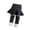 Black, variant on Godderr Toddler Kids Girls Winter Skirted Leggings Warm Thick Cotton Tights Solid Fleece Lined Leggings with Ruffle Skirt for 1-7 Years Old