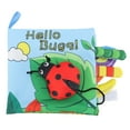 thumbnail image 2 of Soft Cloth Book Portable Interactive Early Learning Educational 3D Baby Cloth Book for Infant, 2 of 7