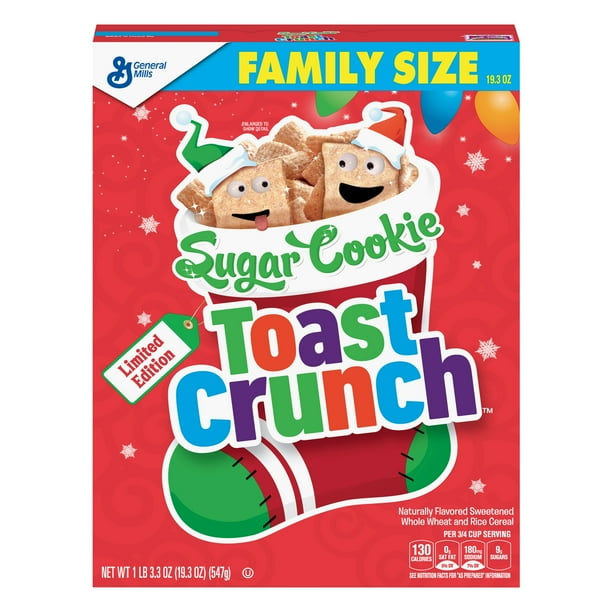 Sugar Cookie Toast Crunch Cereal, 19.3 OZ