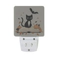 thumbnail image 5 of Yayeee LED Night Light for The Home Plug in With Light Sensors 2 Pack, Cartoon Halloween Cat, 5 of 6