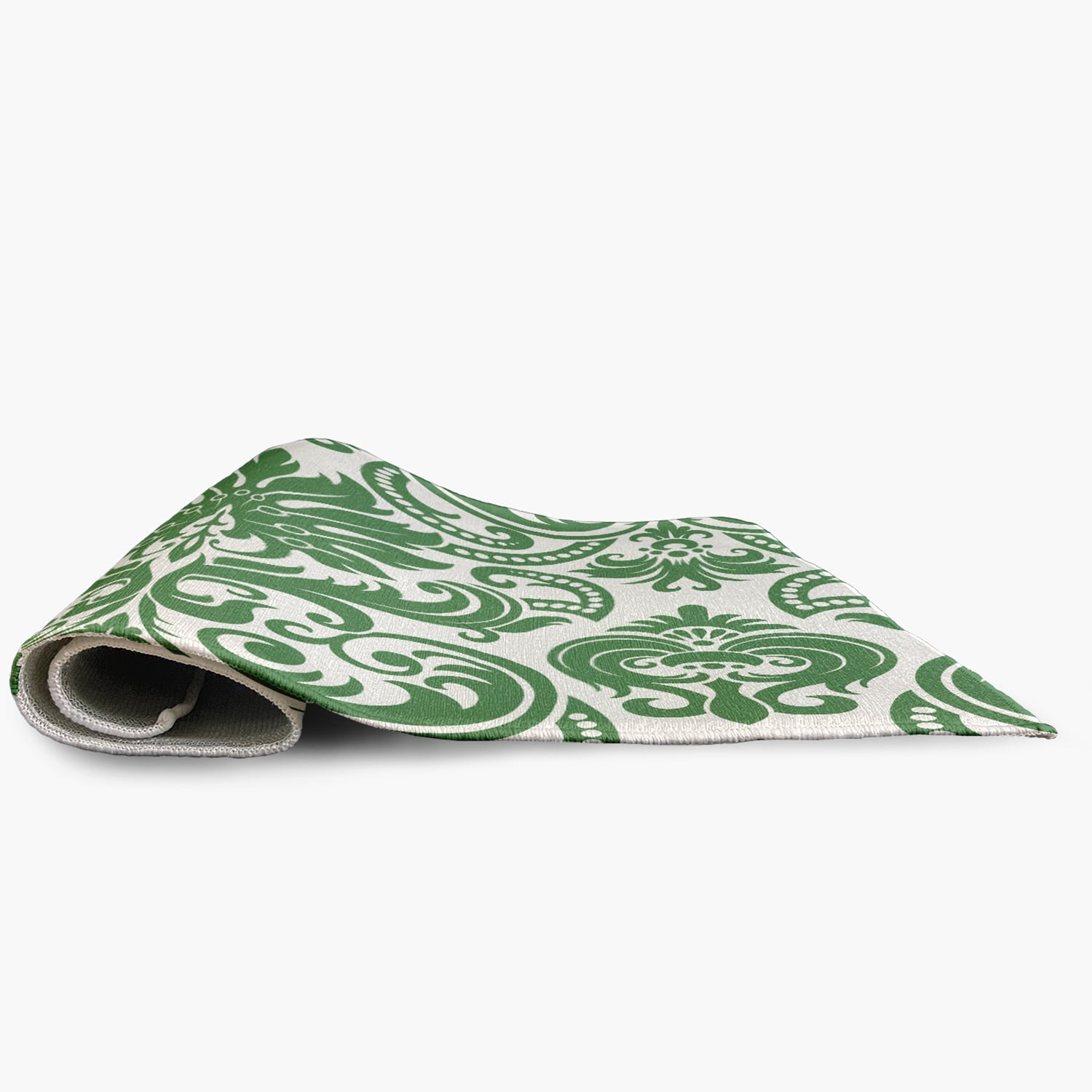 5' x 7' Simply Daisy Alexys French Country Chenille Area Rug, Green