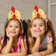 thumbnail image 5 of Disfraz de pollo para niños, falda tutú y linda diadema de peluche para Halloween, fiestas de cumpleaños, actividades divertidas para jugar., 5 of 8