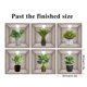 thumbnail image 3 of Teissuly Wall Stickers, Simulated Iron Mesh Green Luo Bedroom, Living Room, Entrance, Dormitory Home Decoration Teissuly WER202310061058, 3 of 8