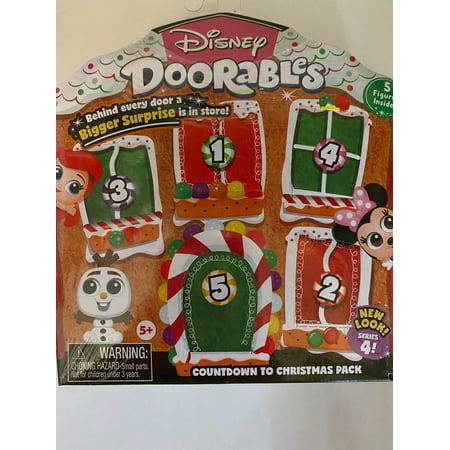 Doorables 2021 Disney Mini Advent Calendar with 5 Figures