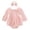 Pink-JTo, variant on Mnyotv Newborn Infant Baby Girl Clothes Long Sleeve Romper with Headbands Spring Summer Outfits Size 12-18 Months