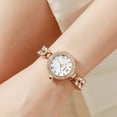 thumbnail image 5 of OLEVS Watches for Women Fashion Dress Analog Quartz Rose Gold Plated Stainless Steel Waterproof Luminous Luxury Ladies Watches Women Wrist Watches Gift Relojes para Mujer Pink/Purple/Green/Blue, 5 of 14