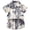 Light Gray, variant on newwalpole Little & Big Boy's Button Down Hawaiian Shirts and Shorts Set Toddler Baby Boy Outfit Summer Clothing (Dark Blue,9-10 Years)