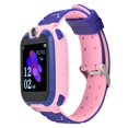 thumbnail image 3 of Tomar fotos, reloj despertador reloj niño teléfono reloj SOS llamada de emergencia iluminación reloj (rosa), 3 of 7