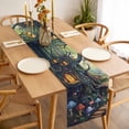 thumbnail image 3 of Mushroom Table Runner - 48 Inch Long, Kitchen Dining Table Runner Dresser Scarves, Dream Forest Wooden Cottage Floral Plant Farmhouse Decor for Coffee Tables Wedding Party Banquet, 3 of 8