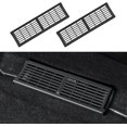 thumbnail image 2 of Tesla Model Y Cubierta de ventilación de aire trasera debajo del asiento, Deflector de ventilación de salida de aire acondicionado del asiento trasero Protector de rejilla Entrada de instalación, 2 of 5