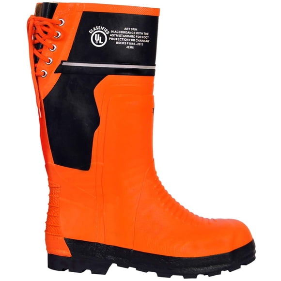 Botas para motosierra Viking Class 2, ultraflexibles, punta de acero
