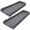 Gray-3, variant on 2 Brown Rubber Downspout Splash Block Rain Gutter Drain Trays