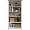 thumbnail image 5 of From the Tree Furniture Solid Pine Wood Bookcase – Tall Bookshelf with 4 Adjustable Shelves for Home, Office & Kids Room, 5 of 10