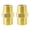 3 points silk pair, variant on Erosion Resistant Brass Threaded Adapter Double Male Threaded Connector Simple Installation for Water Supply Systems