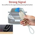 thumbnail image 3 of LAICAIW Compatible for Hyundai Key Fob Cover with Keychain Lanyard, Key Fob Protector Shell Compatible with 2019 2020 2021 Hyundai Sonata Nexo 2022 Hyundai Tucson Keyless Entry Smart Key Case, 3 of 5