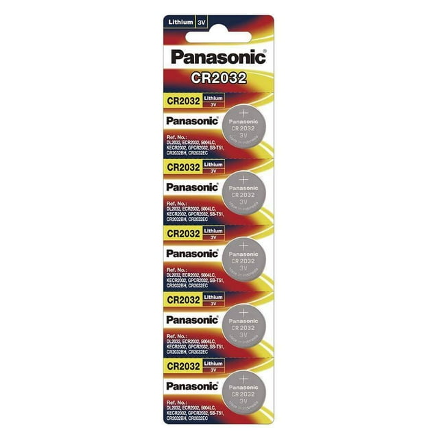 PILA Panasonic CR2032 3V CR-2032PA/5B TIRA C/5