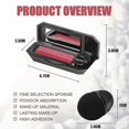 thumbnail image 3 of Nueva paleta de sombras de ojos con forma de hongo pequeño, maquillaje de belleza, sombra de ojos con degradado y cojín de aire, para principiantes, venta al por mayor | 3734073085936, 3 of 5