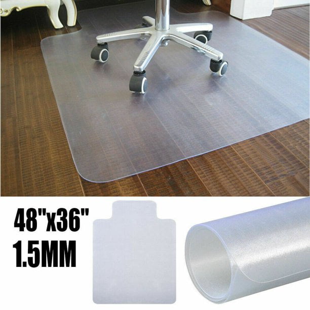 Goorabbit Clear Chair Mat, Hard Floor Use, 2.2mm Clear Office Mat