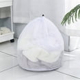 thumbnail image 6 of SHIMELE Large Mesh Laundry Bags for Delicates, Wash Bags for Lingerie & Sweaters, Drawstring Laundry Organizers, Heavy-Duty Washing Machine Bags, Reusable Laundry Protectors, 6 of 6