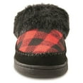thumbnail image 5 of Guide Gear Women's Faux Fur Collar Clog Slippers Black/Red Buffalo Plaid 10B     (Medium), 5 of 8