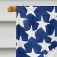 thumbnail image 3 of Patriotic USA Bichon Frise House Flag, 3 of 4
